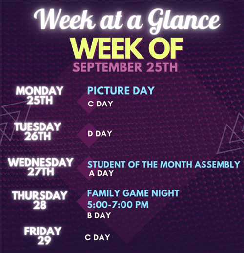 Week at a Glance